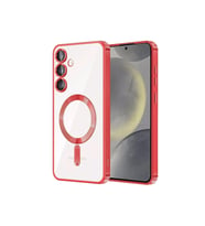 Durukar® Samsung Galaxy S23 Plus Kılıf Kross Magneticsafe Kapak - Kırmızı