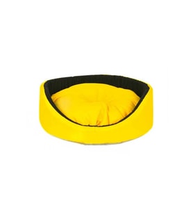 Sarı Renkli 43x15 cm Kedi ve Köpek Simit Yatağı
