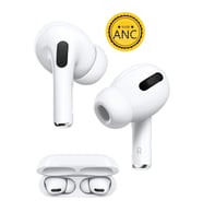Airpods Uyumlu Pro Anc Şeffaf Mod & Gürültü Engelleme Aktif Ios Uyumlu Bluetooth Kulaklık (Beyaz)