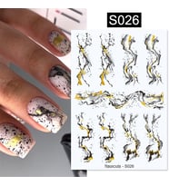 Üç boyutlu yapışkanlı sticker S26 (54298)