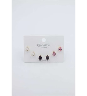 Çoklu Set Küpe - Altın