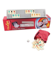 Nessiworld 1010129 Flash Plastik Okey Takımı ,Star okey