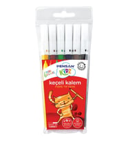 Pensan Keçeli Boya Kalemi Kidz 6 Renk (Karışık)