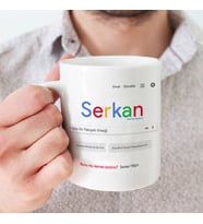 Kişiye Özel İsme Özel Arama Motoru Kupa Bardak