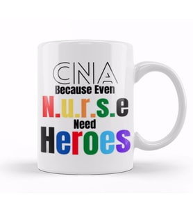Nurse Gift İidea Funny Saying Quote Nursing Medical Kupa Bardak Porselen