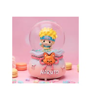 Naruto Büyük Boy Kar Küresi Işıklı, Müzikli, Püskürtmeli, Pembe, 16X12 (K.Pembe)