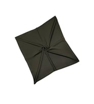 Mısırlı Eşarpları Medine Ipeği Büyük Boy Eşarp 140x140 Cm (Haki)