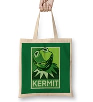 Green Kermit Bez Çanta Uzun Saplı