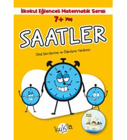 İlkokul Eğlenceli Matematik Serisi - Saatler 7+ Yaş