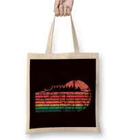 Vintage Rowing Team Rowboat Paddling Sculling Water Sports Bez Çanta Uzun Saplı