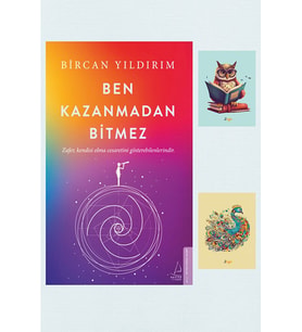 Ben Kazanmadan Bitmez - Bircan Yıldırım 9786053118442- Pensan Büro Mavi Tükenmez Kalem (Renksiz)