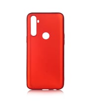 Lexroo Realme C3 Kılıf Premier Silikon Kılıf - Kırmızı