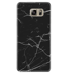 Samsung S7 Edge S20 Fe Plus Ultra S21 S22 Kılıf Desenli Silikon Siyah Mermer 1299