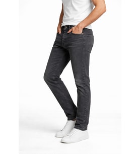 Erkek Slim Fit Dar Paça Esnek Likralı Denim Jeans Kot Pantolon 7573