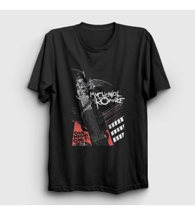 Presmono Unisex Siyah One Night My Chemical Romance T-Shirt 71660tt