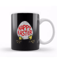 Easter Happy Easter Egg 01 Kupa Bardak Porselen