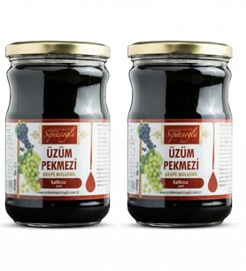 Sepetçioğlu Kastamonu Meşhur Üzüm Pekmezi 2 Li Set 1.600 G