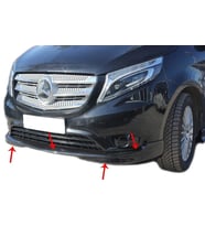 Mercedes Vito Uyumlu Ön Tampon Altı Fiber 2015 Ve Sonrası