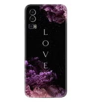 General Mobile GM 23 Kılıf Silikon Desen Özel Seri Love Flow 1664