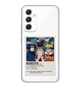 Samsung Galaxy A35 Uyumlu Naruto Anime Desenli Şeffaf Telefon Kılıfı