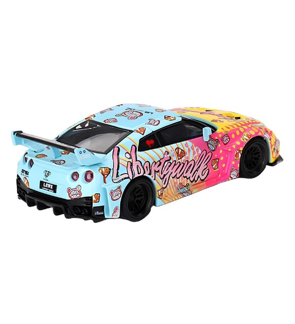 1:64 Diecast Nissan GT Works GT-R35 V1 LBWK Kuma LB Silhouette
