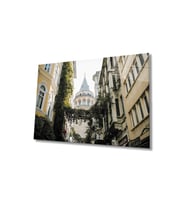 Miyrem Glasses Collection -A1^# Istanbul Galata Kulesi Manzara Cam Tablo (Çok Renkli)