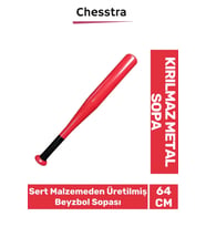Özel Üretim Modern Zarif Kırılmaz Rahat Kavrama Kaliteli Metal Baseboll Beyzbol Sopası 64 Cm