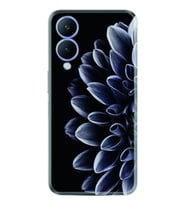 Vivo Y17S Kılıf Silikon Desen Özel Seri Çiçekler 1639