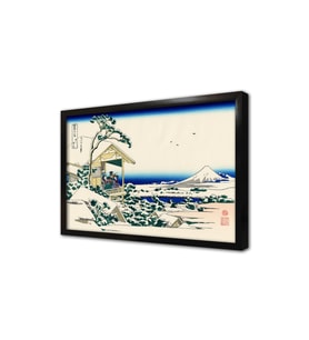 Fuji Dağı Çerçeveli Mdf Tablo