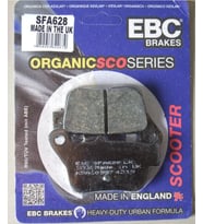 Ebc Sfa628 2024-2025 SYM Maxsym TL 508 Uyumlu Arka Fren Balatası Organik Balata