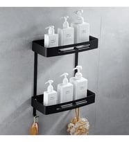 ARYAMO DUŞ İÇİ LİF ASKILI METAL 2 KATLI ŞAMPUANLIK