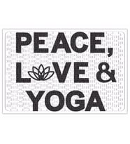 Peace Love & Yoga Puzzle 240 Parça Yapboz