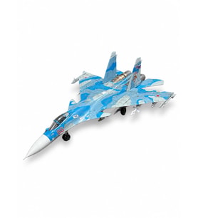 MONTAJLI + BOYALI SU-27 MAKET UCAK