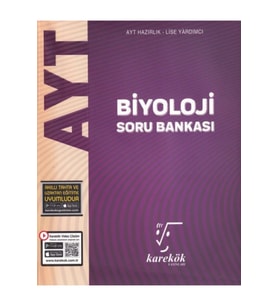 Karekök Yayıncılık Karekök Ayt Biyoloji Soru Bankası (yeni) (Çok Renkli)