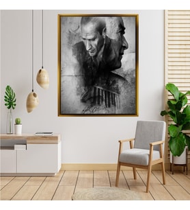 ÇERÇEVELİ ATATÜRK TABLO S770