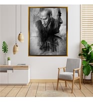 ÇERÇEVELİ ATATÜRK TABLO S770