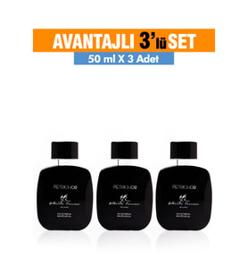 3'Lü Set Alberto Taccini  Petrichor Kadın Parfüm 50 ml