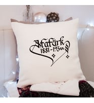 Atatürk ( 1881-1938 ) Tasarımlı Yastık