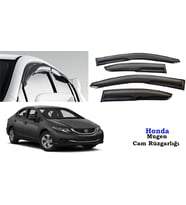 Honda Civic Mugen Cam Kenar Rüzgarlığı 2012-2016 Fb7