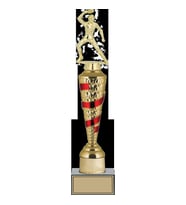 ODAK KUPA - Figürlü Kupalar - Masa Tenisi Erkek Figürlü Kupalar FG-028 B - 44 cm