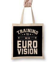 Training To Win Eurovision Bez Çanta Uzun Saplı