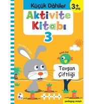 Küçük Dahiler Aktivite Kitabı 3 (3+ Yaş)