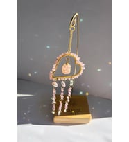Sevgililer Günü Hediyesi Marmaris Sun Catcher, ev dekor, bahçe Dekor, balkon dekor (Pembe)