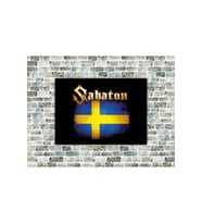 Sabaton Ahşap Tablo
