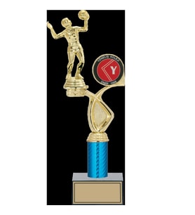 ODAK KUPA - Figürlü Kupalar - Voleybol Kadın Figürlü Kupalar FG-017 C - 35 cm