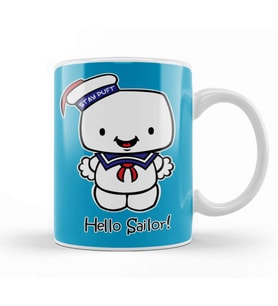 Ghostbusters Hello Sailor Kupa Bardak Porselen