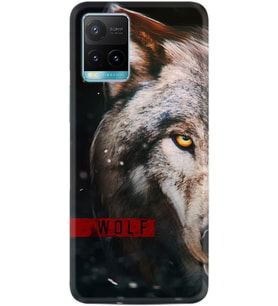Vivo Y11S Y21S Y20 Y20S Y70 Kılıf Desemli Silikon Wolf Eyes 1758