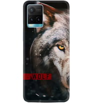 Vivo Y11S Y21S Y20 Y20S Y70 Kılıf Desemli Silikon Wolf Eyes 1758