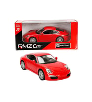 Rmz City 1:32 Avrupa Serisi Die Cast Çek Bırak Model Araba - Kırmızı Porsche 911 Carrera S