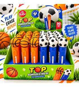 BUBU TOP BASMALI SİLGİ